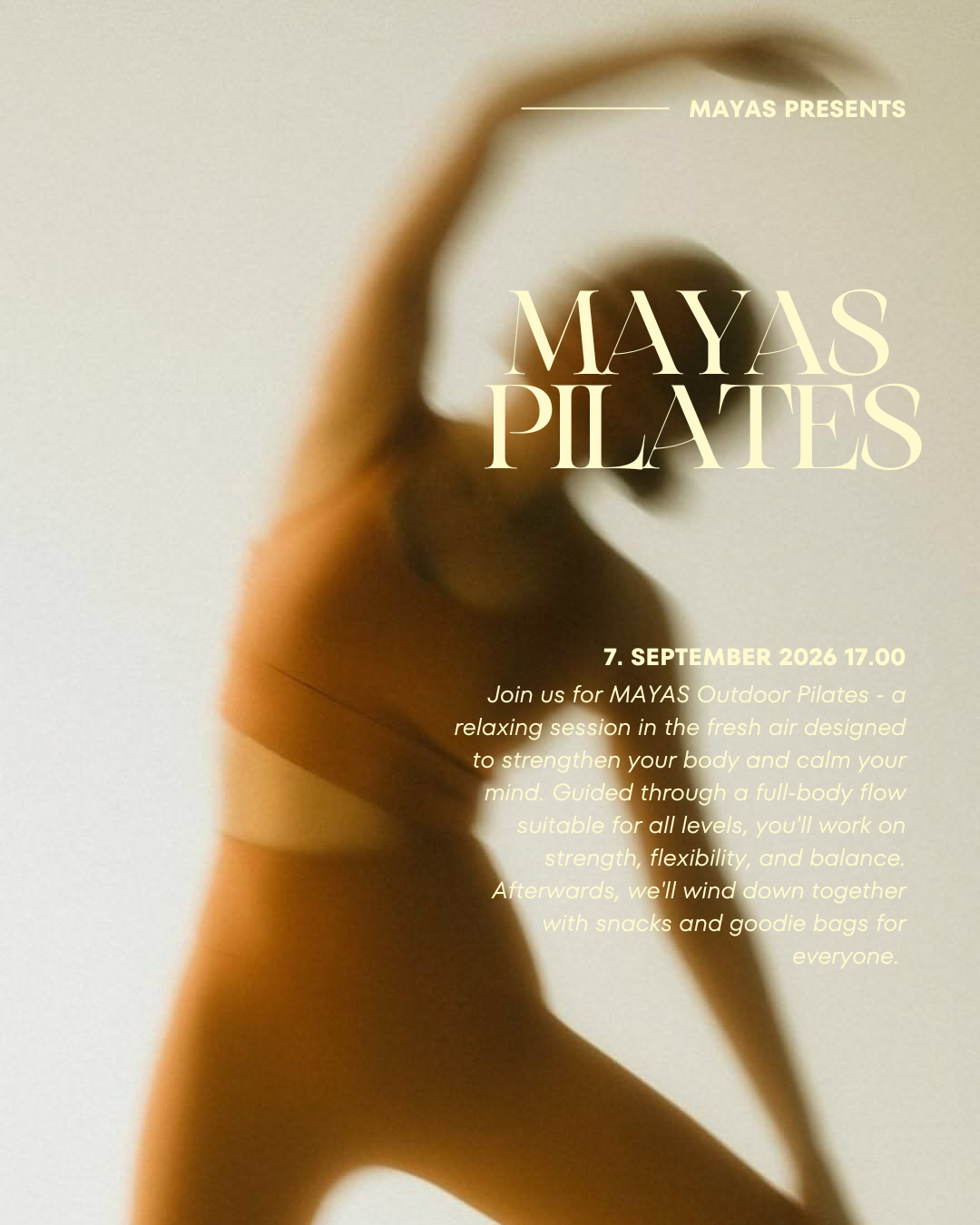 MAYAS - Outdoor Pilates event (Copenhagen)