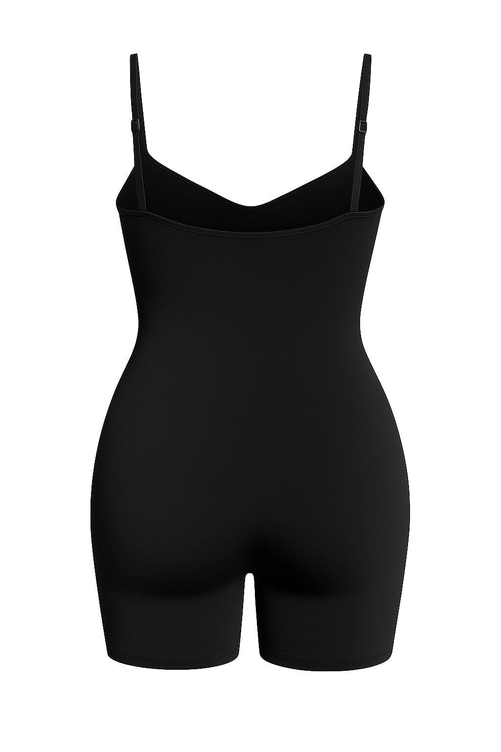 Sculpting bodysuit with shorts - Black