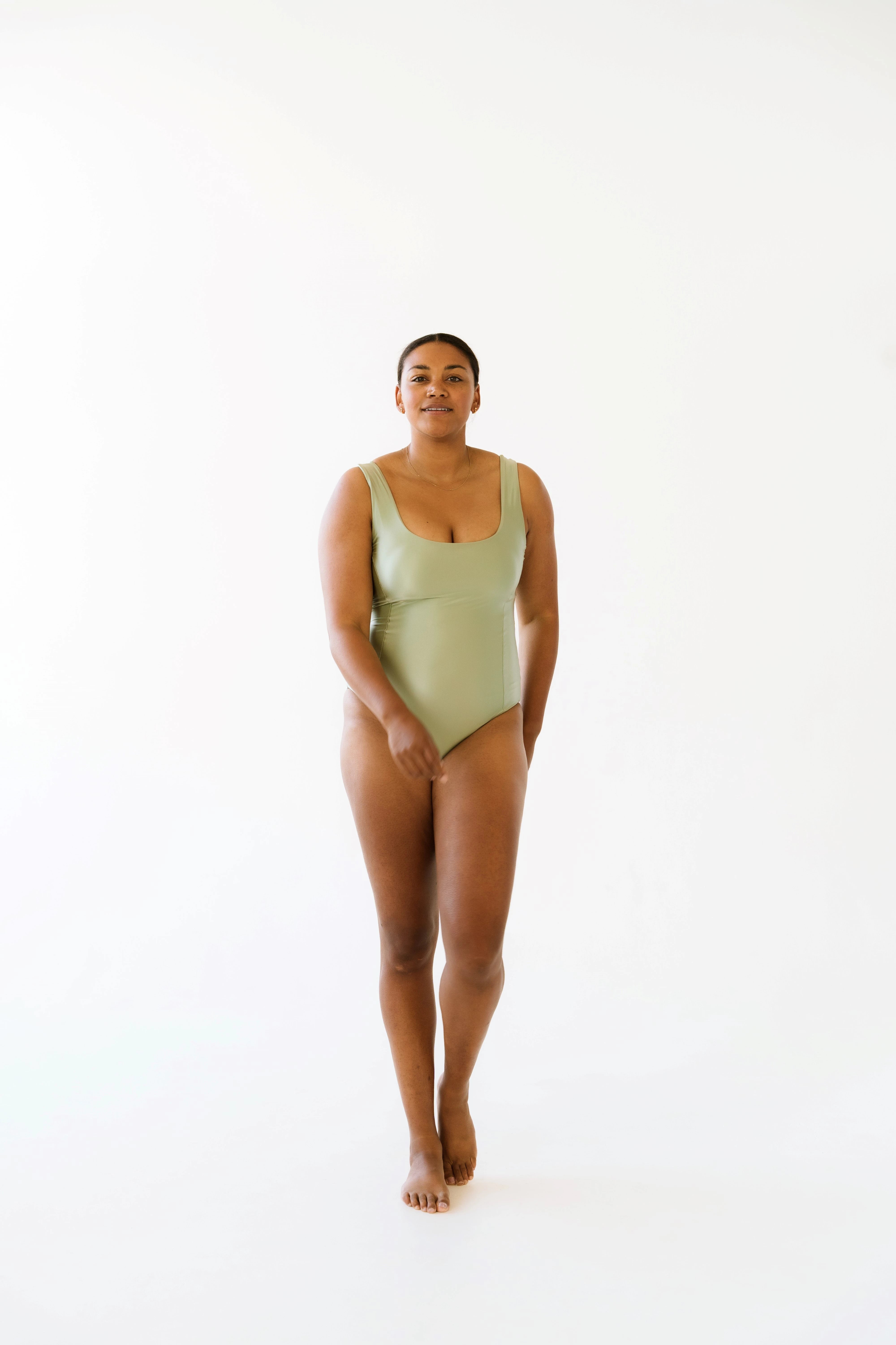 Aurora shaping badedragt - Dusty green