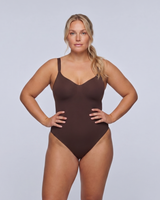 Sculpting bodysuit - Chocolate Brown